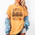 Sped Teacher Crew Thanksgiving Special Education Teacher Women's Comfort Colors T-Shirt Mustard Sped Teacher Crew Thanksgiving Special Education Teacher Women's Comfort Colors T-Shirt Mustard