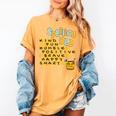 Spelling Bee Kind Positive Kindness Women Teacher Women's Comfort Colors T-Shirt Mustard Spelling Bee Kind Positive Kindness Women Teacher Women's Comfort Colors T-Shirt Mustard
