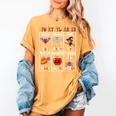 Spooky Syllables Teacher Halloween Educational Kids Women's Comfort Colors T-Shirt Mustard Spooky Syllables Teacher Halloween Educational Kids Women's Comfort Colors T-Shirt Mustard