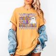 My Students Are Spooktacular Teacher Halloween Vibes Women's Comfort Colors T-Shirt Mustard