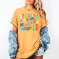 My Students Are Out Of This World Space Groovy Teacher Women's Comfort Colors T-Shirt Mustard My Students Are Out Of This World Space Groovy Teacher Women's Comfort Colors T-Shirt Mustard