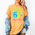 I Survived 67 Days Of School 67 Meme Science Teacher Women's Comfort Colors T-Shirt Mustard I Survived 67 Days Of School 67 Meme Science Teacher Women's Comfort Colors T-Shirt Mustard