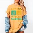 Lets Tacos Bout Science Teacher Chemistry Physics Women's Comfort Colors T-Shirt Mustard Lets Tacos Bout Science Teacher Chemistry Physics Women's Comfort Colors T-Shirt Mustard
