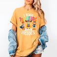 I Teach 2nd Grade Superheroes Back To School Teacher Men Women Girls Kids Women's Comfort Colors T-Shirt Mustard I Teach 2nd Grade Superheroes Back To School Teacher Men Women Girls Kids Women's Comfort Colors T-Shirt Mustard