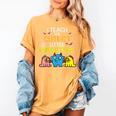 I Teach Cutest Little Monsters Halloween Teacher Men Women Women's Comfort Colors T-Shirt Mustard I Teach Cutest Little Monsters Halloween Teacher Men Women Women's Comfort Colors T-Shirt Mustard