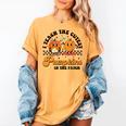 I Teach The Cutest Pumpkins In The Patch Halloween Teacher For Men Women Kids Women's Comfort Colors T-Shirt Mustard I Teach The Cutest Pumpkins In The Patch Halloween Teacher For Men Women Kids Women's Comfort Colors T-Shirt Mustard