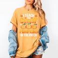 I Teach The Cutest Pumpkins Shirt Teachers Halloween Women's Comfort Colors T-Shirt Mustard I Teach The Cutest Pumpkins Shirt Teachers Halloween Women's Comfort Colors T-Shirt Mustard