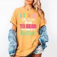 I Teach Little People To Read Reading Teacher For Men Women Girls Kids Women's Comfort Colors T-Shirt Mustard I Teach Little People To Read Reading Teacher For Men Women Girls Kids Women's Comfort Colors T-Shirt Mustard