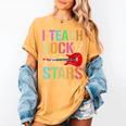 I Teach Rockstars Band Vibes Teacher Rocks My Music Teaching Women's Comfort Colors T-Shirt Mustard I Teach Rockstars Band Vibes Teacher Rocks My Music Teaching Women's Comfort Colors T-Shirt Mustard