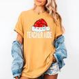 Teacher Aide Christmas Women Family Matching Group Xmas Women's Comfort Colors T-Shirt Mustard Teacher Aide Christmas Women Family Matching Group Xmas Women's Comfort Colors T-Shirt Mustard