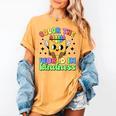 Teacher Back To School Color In Kindness Crayon Pencil Women's Comfort Colors T-Shirt Mustard