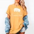 Teacher Bear For Educators Teacher Appreciation Women's Comfort Colors T-Shirt Mustard Teacher Bear For Educators Teacher Appreciation Women's Comfort Colors T-Shirt Mustard