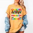 Teacher We Are Like A Box Of Crayons Back To School Women's Comfort Colors T-Shirt Mustard Teacher We Are Like A Box Of Crayons Back To School Women's Comfort Colors T-Shirt Mustard