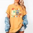 Teacher Halloween Cute Booooks Ghost Read More Books Women's Comfort Colors T-Shirt Mustard Teacher Halloween Cute Booooks Ghost Read More Books Women's Comfort Colors T-Shirt Mustard
