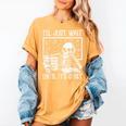 Teacher Halloween Shirt I'Ll Just Wait Until It's Quiet Women's Comfort Colors T-Shirt Mustard Teacher Halloween Shirt I'Ll Just Wait Until It's Quiet Women's Comfort Colors T-Shirt Mustard