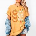 Teacher Halloween Tshirts I Teach The Cutest Pumpkins Women's Comfort Colors T-Shirt Mustard