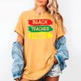 Teacher Magic Black History Month Educator For Men Women Women's Comfort Colors T-Shirt Mustard Teacher Magic Black History Month Educator For Men Women Women's Comfort Colors T-Shirt Mustard