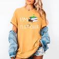 Teacher Puns I'm Tea-Cher Tea Lover Fun Teacher For Men Women Women's Comfort Colors T-Shirt Mustard