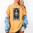 The Teacher Skeleton Tarot Card Women's Comfort Colors T-Shirt Mustard The Teacher Skeleton Tarot Card Women's Comfort Colors T-Shirt Mustard