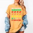 My Teacher Survived 67 Days Of Me School Kids Costume Women's Comfort Colors T-Shirt Mustard My Teacher Survived 67 Days Of Me School Kids Costume Women's Comfort Colors T-Shirt Mustard