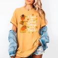 Teacher Thanksgiving I Teach The Cutest Turkeys In The Patch Women's Comfort Colors T-Shirt Mustard Teacher Thanksgiving I Teach The Cutest Turkeys In The Patch Women's Comfort Colors T-Shirt Mustard