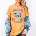 Teachers Are Just Superheroes In Disguise Back To School Women's Comfort Colors T-Shirt Mustard Teachers Are Just Superheroes In Disguise Back To School Women's Comfort Colors T-Shirt Mustard