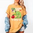 Teachersaurus Rex Dinosaur Like A Normal Teacher Saurus Women's Comfort Colors T-Shirt Mustard Teachersaurus Rex Dinosaur Like A Normal Teacher Saurus Women's Comfort Colors T-Shirt Mustard
