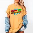 Teaching Is My Superpower Comic Back To School Teacher Women's Comfort Colors T-Shirt Mustard Teaching Is My Superpower Comic Back To School Teacher Women's Comfort Colors T-Shirt Mustard