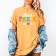 Team Pre-K Shirt PreSchool Teacher Student Back To School Women's Comfort Colors T-Shirt Mustard