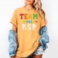 Team RSP RSP Teacher Kindergarten Teacher Women's Comfort Colors T-Shirt Mustard