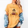 Thankful Math Turkey Teacher Happy Thanksgiving Women's Comfort Colors T-Shirt Mustard Thankful Math Turkey Teacher Happy Thanksgiving Women's Comfort Colors T-Shirt Mustard