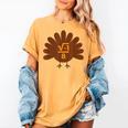 Thanksgiving Math Teacher Math Symbol Men Women Girls Kids Women's Comfort Colors T-Shirt Mustard