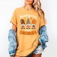 Thanksgiving Shirts For Women With My Gnomies Teachers Gnome Women's Comfort Colors T-Shirt Mustard Thanksgiving Shirts For Women With My Gnomies Teachers Gnome Women's Comfort Colors T-Shirt Mustard