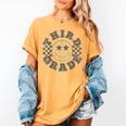 Third Grade 3rd Grade First Day Of 3rd Grade Teachers Women's Comfort Colors T-Shirt Mustard Third Grade 3rd Grade First Day Of 3rd Grade Teachers Women's Comfort Colors T-Shirt Mustard