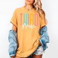 Third Grade Girls Boys Teacher Team 3rd Grade Squad Women's Comfort Colors T-Shirt Mustard Third Grade Girls Boys Teacher Team 3rd Grade Squad Women's Comfort Colors T-Shirt Mustard