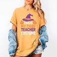 This Is My Tired Teacher Costume Halloween Women's Comfort Colors T-Shirt Mustard This Is My Tired Teacher Costume Halloween Women's Comfort Colors T-Shirt Mustard