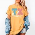 TK Vibes Back To School Teachers Students TK Team Women's Comfort Colors T-Shirt Mustard TK Vibes Back To School Teachers Students TK Team Women's Comfort Colors T-Shirt Mustard