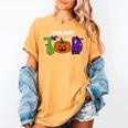TOD Itinerant Teacher Of The Deaf Halloween ASL Interpreters Women's Comfort Colors T-Shirt Mustard TOD Itinerant Teacher Of The Deaf Halloween ASL Interpreters Women's Comfort Colors T-Shirt Mustard