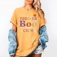 Toddler Boo Crew Halloween Daycare Teacher Kids Women's Comfort Colors T-Shirt Mustard