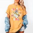 Trick Or Teach Groovy Teacher Halloween Retro Teacher Ghost Women's Comfort Colors T-Shirt Mustard Trick Or Teach Groovy Teacher Halloween Retro Teacher Ghost Women's Comfort Colors T-Shirt Mustard