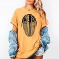 Trilobite Fossil Geology Teacher Student Geologist Women's Comfort Colors T-Shirt Mustard Trilobite Fossil Geology Teacher Student Geologist Women's Comfort Colors T-Shirt Mustard