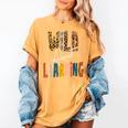 Wild About Learning Teacher Back To School Teaching Women's Comfort Colors T-Shirt Mustard Wild About Learning Teacher Back To School Teaching Women's Comfort Colors T-Shirt Mustard