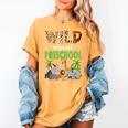 Wild About Preschool Teacher Student Preschool Zoo Safari Women's Comfort Colors T-Shirt Mustard