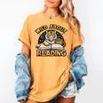 Wild About Reading Tiger For Teachers & Students Women's Comfort Colors T-Shirt Mustard Wild About Reading Tiger For Teachers & Students Women's Comfort Colors T-Shirt Mustard