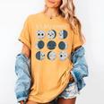 Women Science Teacher Moon Phases Scientist Back To School Women's Comfort Colors T-Shirt Mustard Women Science Teacher Moon Phases Scientist Back To School Women's Comfort Colors T-Shirt Mustard