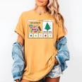 I Am Working For Christmas Break Special Education Teacher Women's Comfort Colors T-Shirt Mustard