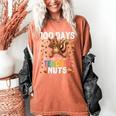 100 Days Of Driving My Teacher Nuts Dabbing Squirrel School Women's Comfort Colors T-Shirt Yam