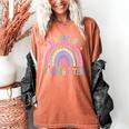 100th Day Of Kindergarten Teacher Kids 100 Days Smarter Women's Comfort Colors T-Shirt Yam 100th Day Of Kindergarten Teacher Kids 100 Days Smarter Women's Comfort Colors T-Shirt Yam