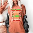 12 Days Of Teaching Special Education IEPS SPED Teacher Xmas Women's Comfort Colors T-Shirt Yam 12 Days Of Teaching Special Education IEPS SPED Teacher Xmas Women's Comfort Colors T-Shirt Yam