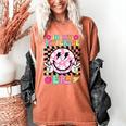 In My 1st Grade Era Smile Face Back To School Teacher Kid Women's Comfort Colors T-Shirt Yam